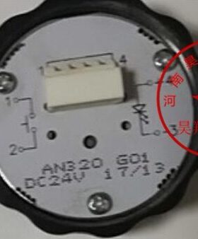 电梯按钮  圆形按键AN320G01 DC24V 红光 全新原厂