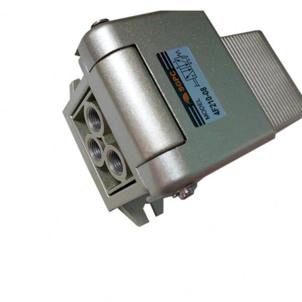 气动脚踏开关SGPC 4F210-08脚踏阀 脚踩开关气动脚踏阀气缸换气阀