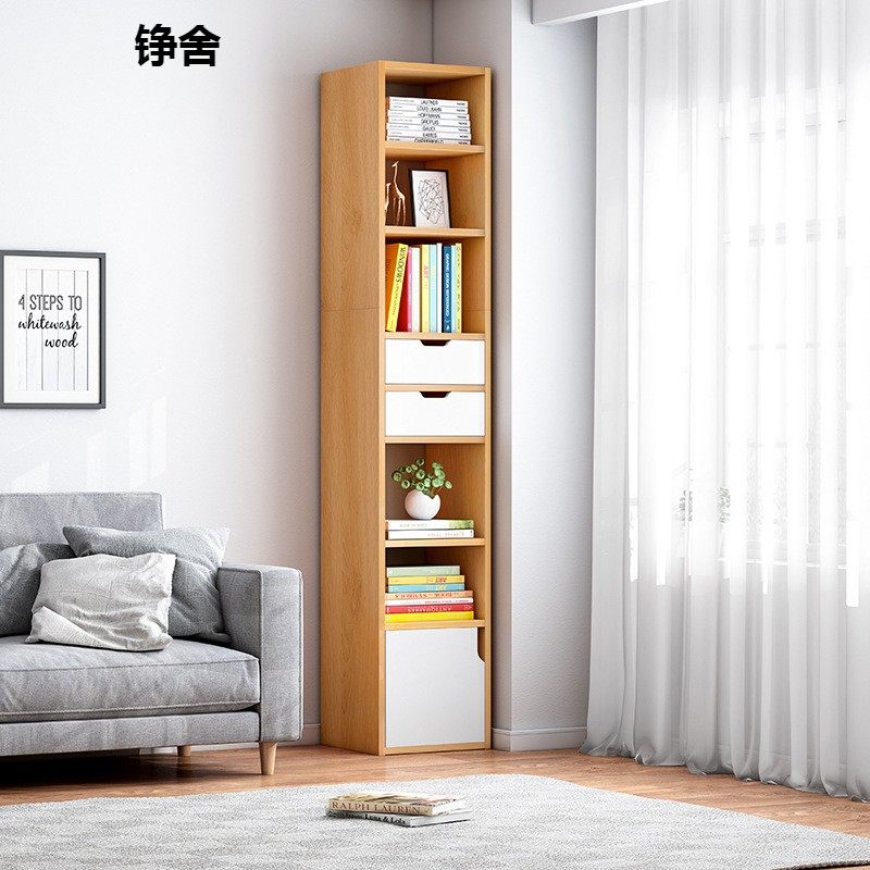 简易书架落地简约客厅置物架角落架卧室收纳架窄缝学生多层小书柜,住宅家具,儿童储物架/收纳架,淘宝优惠券,粉丝福利购,淘宝优惠卷