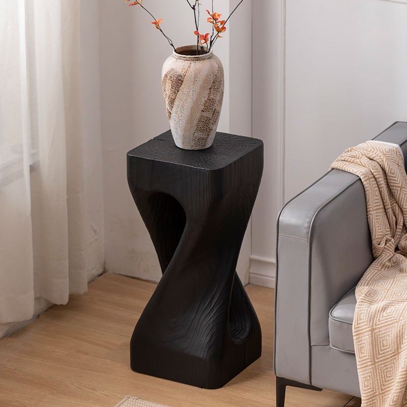 精品碳化黑实木墩子原木凳子客厅茶几民宿床头柜实木摆件树桩边几,住宅家具,根雕凳子,淘宝优惠券,粉丝福利购,淘宝优惠卷