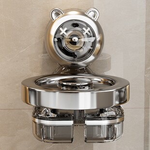 吹风机置物架免打孔卫生间高级感吸盘式电吹风挂架风筒放置收纳架