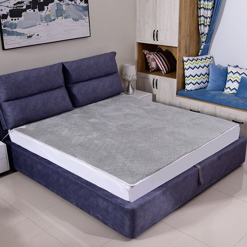 长绒电热毯单人电加热双人双控智能调温暖绒款防寒取暖舒适电褥子