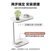 沙发边几边柜边桌客厅家用茶桌置物架床头床边迷你阳台小茶几桌子
