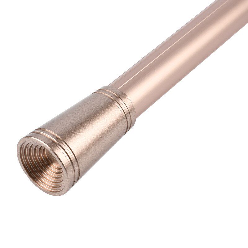 简约罗马杆轻奢窗帘杆单杆双杆打孔架子罗马杆铝合金装饰头杆子