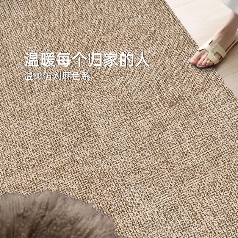 2025新款现代简约入户门耐脏防滑脚垫进门可定制地垫家用室外门垫