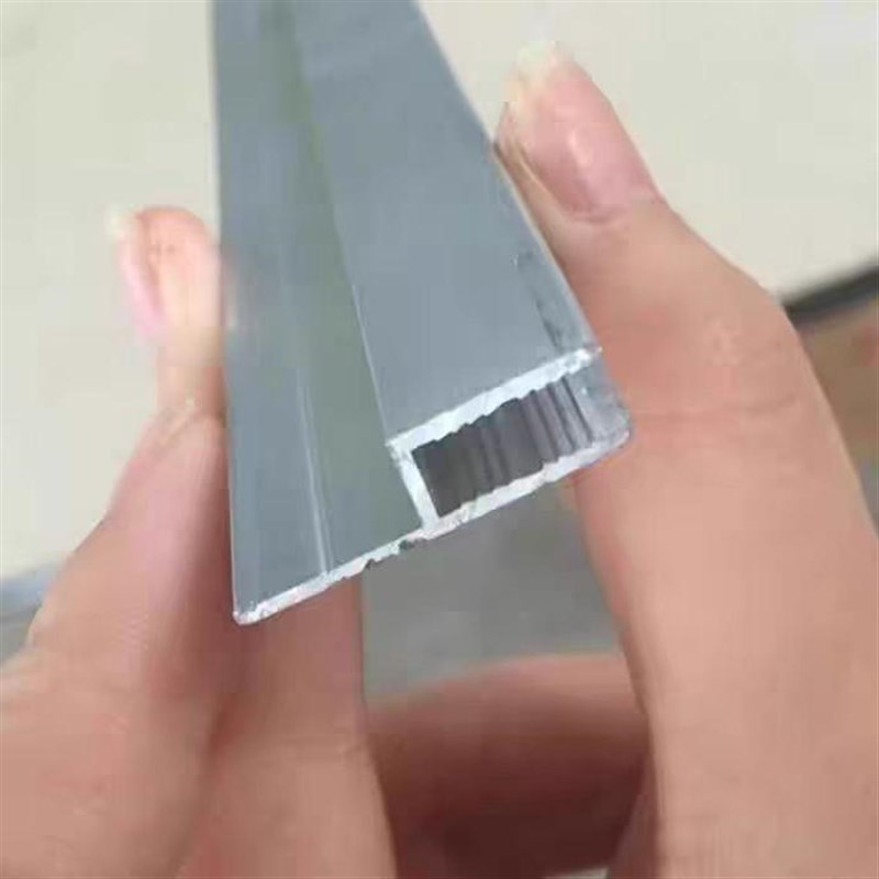 h型铝型材边框卡条软膜卡布广告灯箱定制天花吊顶卡槽h码PVC龙骨