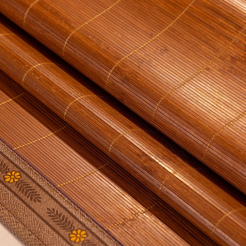 凉席竹席夏季1.1/1.2/1.3/1.4/1.6/1.5m床直筒2米宽席子定制尺寸