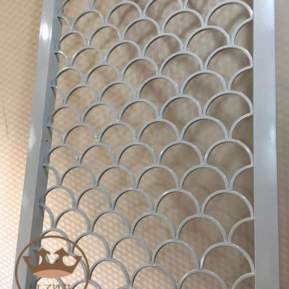 鱼鳞专业造型铁艺隔断定制屏风镂空玄关窗花入户窗花定制龙鳞纹理,商业/办公家具,高隔断/隔墙,淘宝优惠券,粉丝福利购,淘宝优惠卷