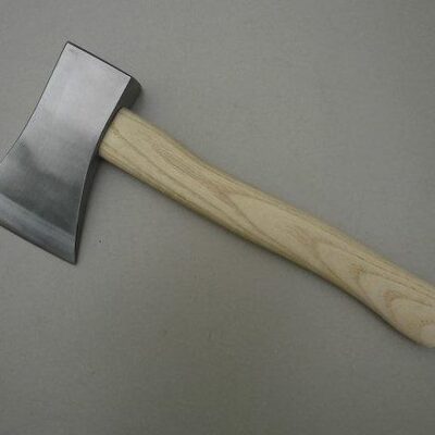 锻打精抛光锻打斧头砍伐斧木柄板斧家用劈柴中刃木工斧户外野营斧