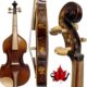Song牌小提琴4 镶嵌雕刻 巴洛克风格 畅想乐器