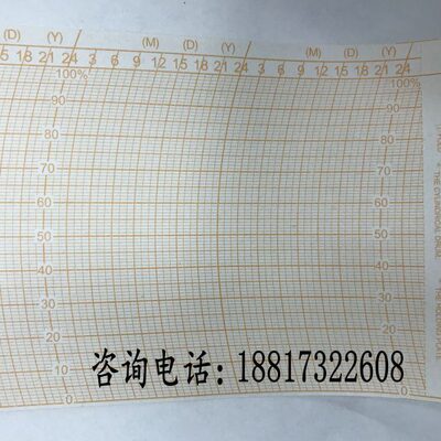 热销气象仪表记录纸NO.8215温湿度仪表记录纸自记纸NO.8217