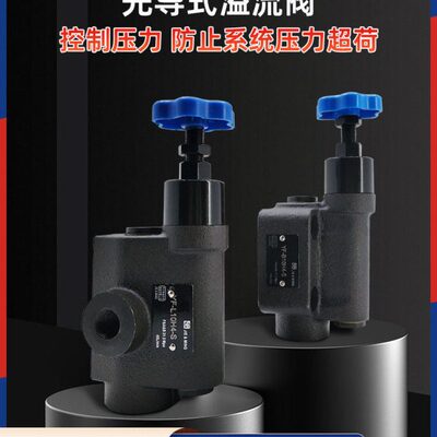 杰尔铭上海型先导式溢流阀YF-B10H4-S YF-L10H1/2/3-S 板式调压阀