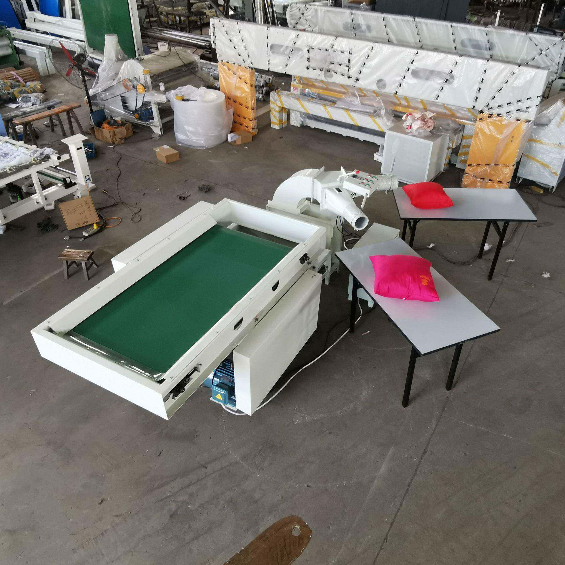 枕芯填充羽绒填充充枕机自动开松枕头填充机