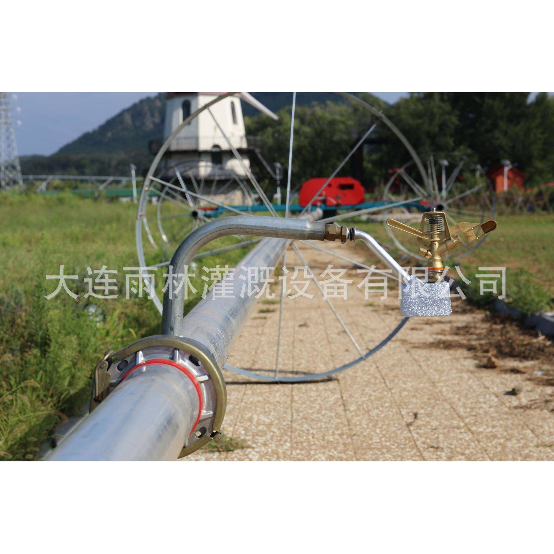 滚移式喷灌机GYP-200型半自动化灌溉设备厂家供应农场适用
