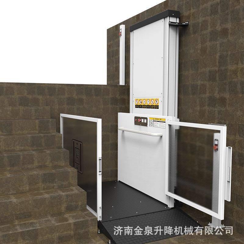 无障碍残疾人升降机家用电梯电动升降平台无障碍升降机别墅电梯