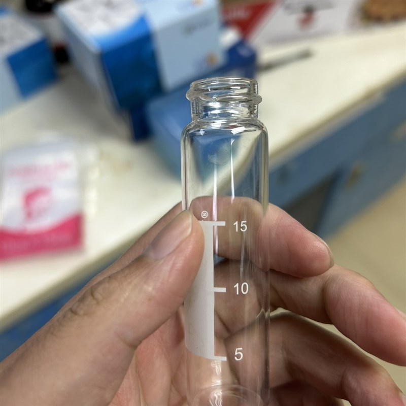 22mL 螺纹口样品储存瓶 22毫升  透明  棕色N 进样瓶 存储瓶 CNW