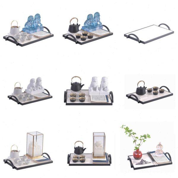 新中式禅意托盘茶具组合饰品摆件样板房家居客厅茶几公室装饰品,饰品/流行首饰/时尚饰品新,摆件,淘宝优惠券,粉丝福利购,淘宝优惠卷