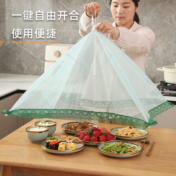 饭菜罩子商用菜罩可折叠防苍蝇网罩家用遮剩饭剩菜食物餐桌盖菜罩,收纳整理,餐桌罩,淘宝优惠券,粉丝福利购,淘宝优惠卷