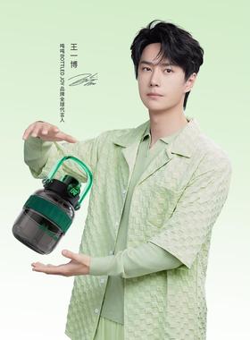 瓶乐[IhiTonTonTon]手柄式吸管杯TonTon桶大容量耐高温便携式