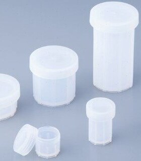 PFA直身瓶 30mL带盖 罗口四氟试剂瓶 螺口样品瓶 可熔性聚四氟
