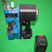 能用多种袋料 速度快 户外更方便 36大功率电池封包机 凯工牌CD