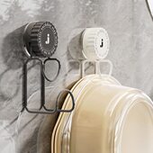 吸盘脸盆架挂钩浴室盆子收纳架置物架厕所免打孔家用新款 挂盆脚盆