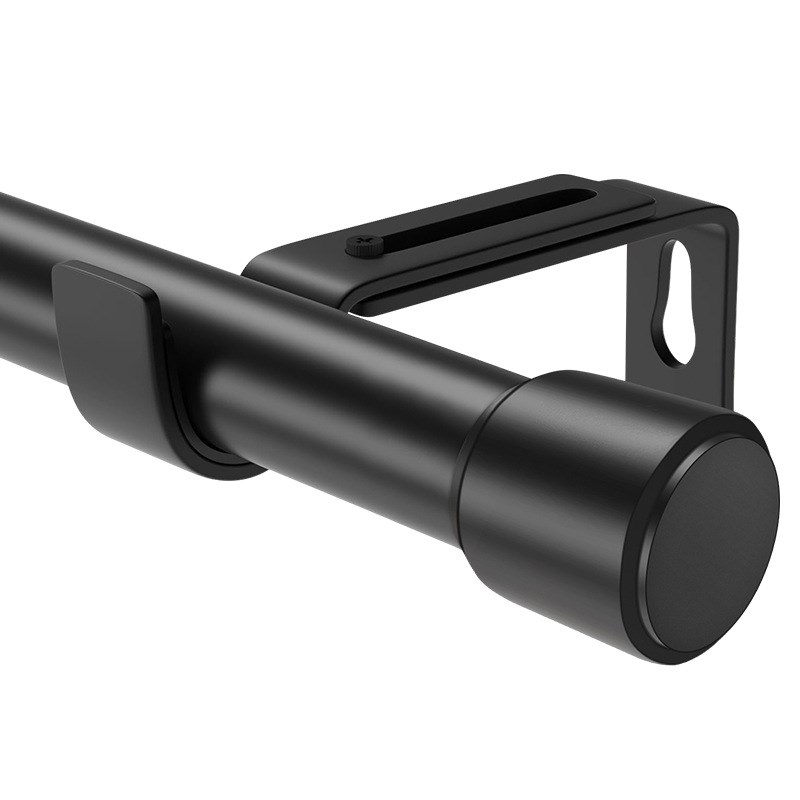 可调节伸缩杆不锈钢浴帘杆免打孔罗马杆支撑Q杆纱帘门帘杆晾衣杆