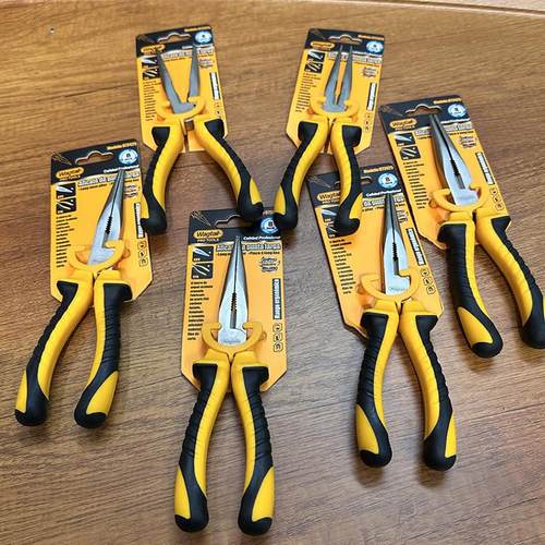 亚吗逊正单！钳子老虎钳钢丝钳多功能万用尖嘴钳手钳电工斜口钳子