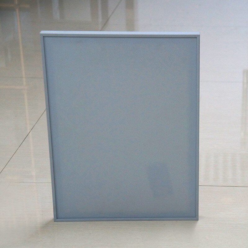 铝合金极简柜门窄边框玻璃衣柜门 20框铝型材极简框材料