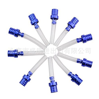 GOOFIT   10个一组蓝色油箱盖油嘴ATV PIT 越野车管摩托车