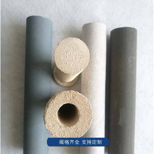 【五峰山牌】可覆膜陶瓷滤芯过滤管70*40*1000mm污水废油气体过滤