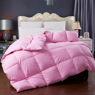芬001兰羽绒被95白鹅绒被子店加保冬暖单双厚人春酒秋被芯