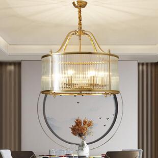 225全铜灯入户门吊灯卧过道阳台玄470关0餐厅灯别墅书房室简约现