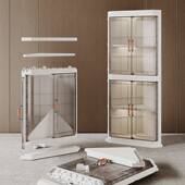 转角收物柜角三角置物三角形置物架拐角纳储柜书架落地墙多层架子