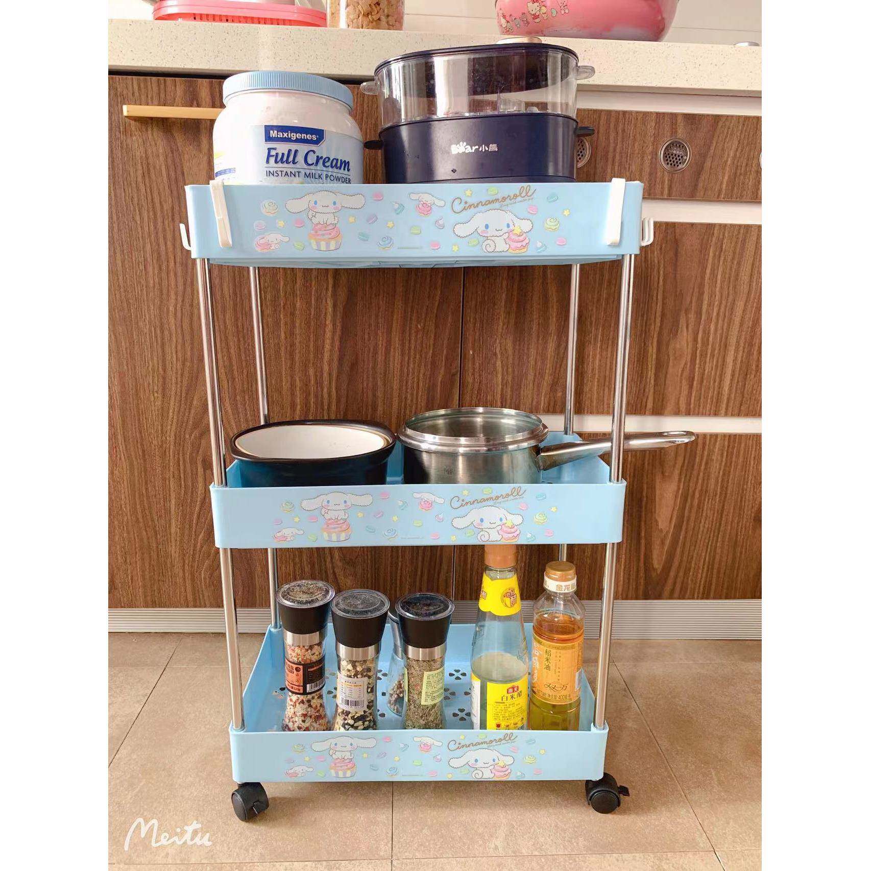 AL675044kt缝隙置架物通玉贵狗移动卫生厨间房多层收卡纳架美乐蒂