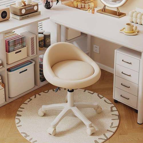 电脑椅子家用可升书房椅座椅舒适00久坐办女生卧室书降桌公转椅凳