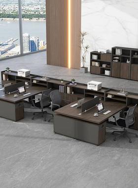 职员办公桌办2人CY-B013位员工单人桌简约现代主公室管财务办公桌