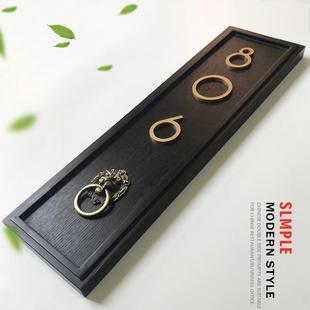 751中实木房号牌创挂意木质家用门牌复古饭店包厢式 号 名字牌个性