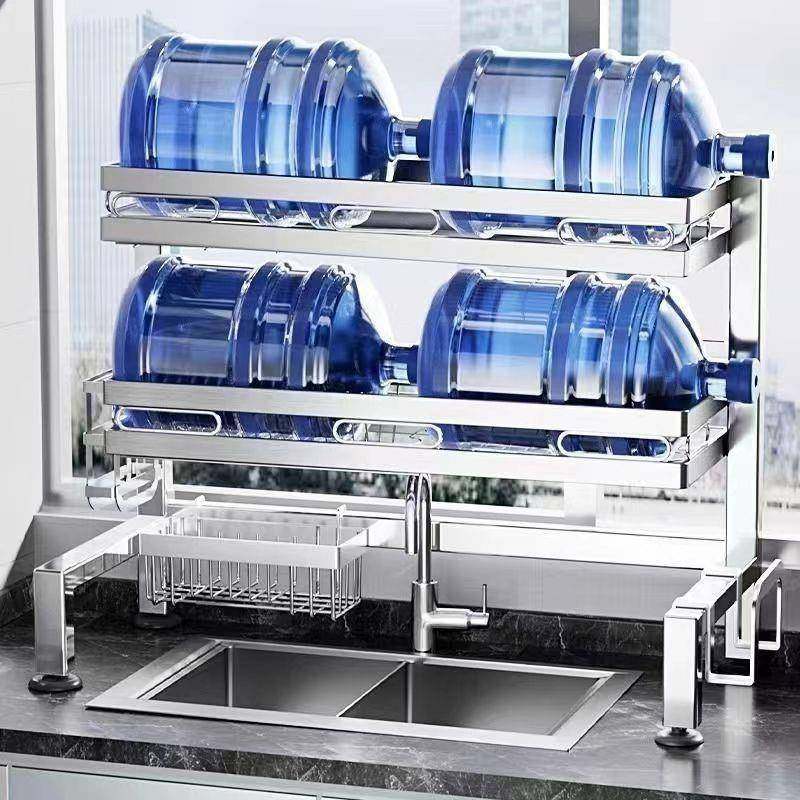 厨房水槽置物架多功能碗碟纳台放面洗XXJ碗槽置架水池收上沥水架,收纳整理,书桌收纳置物架,淘宝优惠券,粉丝福利购,淘宝优惠卷