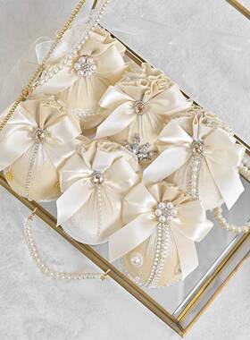 跨境新饰款圣诞树挂饰8CM-6pc天鹅绒钻装石s布包圣诞球VIO节庆场