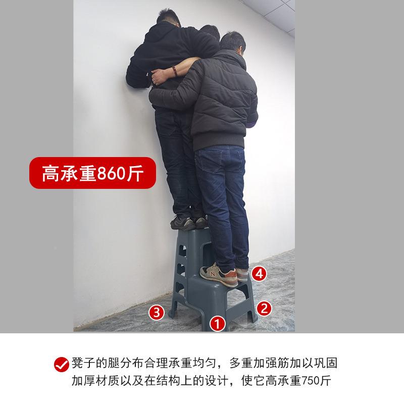 料洗车凳子两步凳多功能低梯凳家用加厚塑台阶步梯BD101032高脚踏