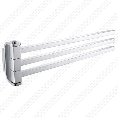 全铜星闪镀铬三叠小挂件 打孔安装