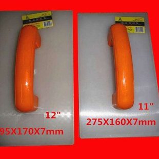 泥工胶板抹灰板塑料胶板长方形带孔抹水泥灰板大灰板趟板平灰抹子