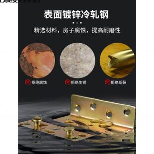 加厚床配件五金实木床固定配件床挂组装床架的铰链挂钩床扣连接件