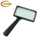 100 长方形玻璃镜片3倍老人看报读书阅读高清晰放大镜 50mm手持式