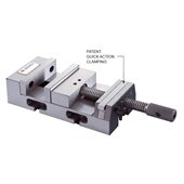 铣床用虎钳 精密平口钳 VQS 台湾鹰牌 薄精密快速虎钳