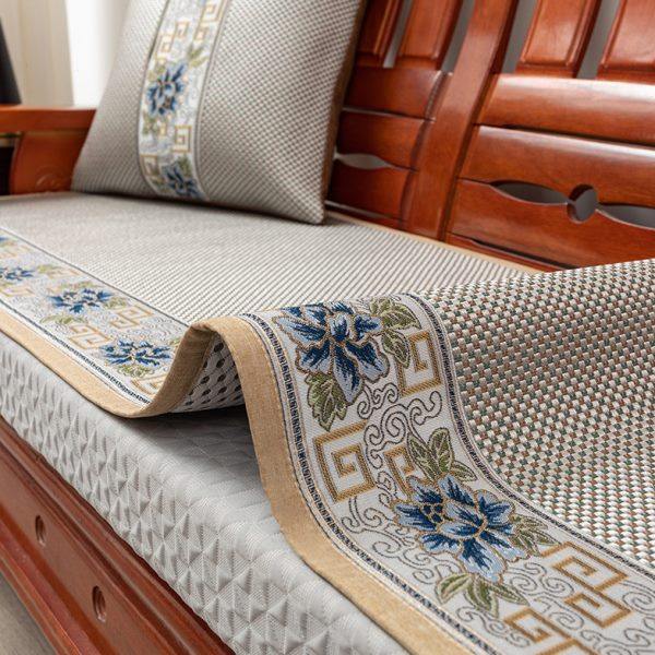 夏季中式红木沙发坐垫凉席垫实木家具藤席防滑沙发垫木椅子可定制,居家布艺,沙发垫,淘宝优惠券,粉丝福利购,淘宝优惠卷