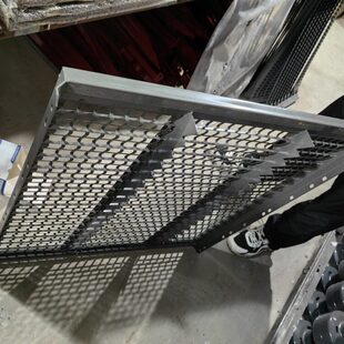 雷沃履带收割机配件 RG70振动筛改装波浪筛 防跑粮 防堆 水稻专用
