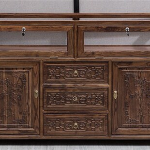 珠宝展示柜实木柜台展柜首饰玉器古文玩玻璃仿古中式精品陈列柜