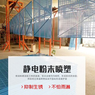 爬架网防坠网建筑施工爬架网围挡圆孔隔离网防护安建筑爬架网